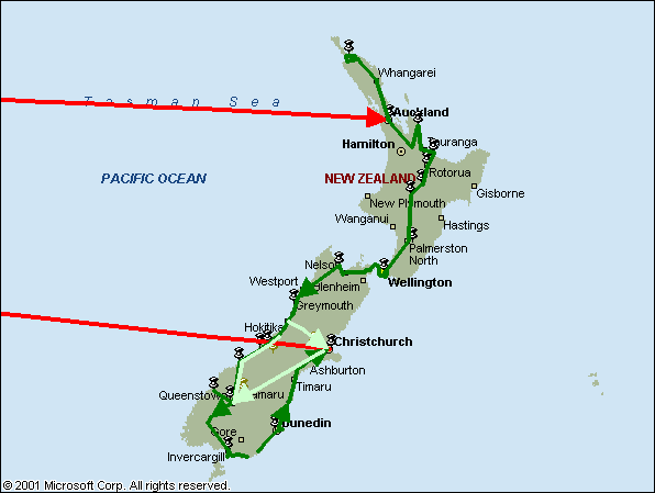 World Trip, New Zealand - Overview